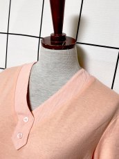 画像4: 巣箱 花柄 プルオーバー レトロ USA古着 シャツ ヴィンテージトップス (4)