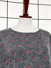 画像5: モノクロ レッド レトロ USA古着 半袖 ヴィンテージTシャツ (5)