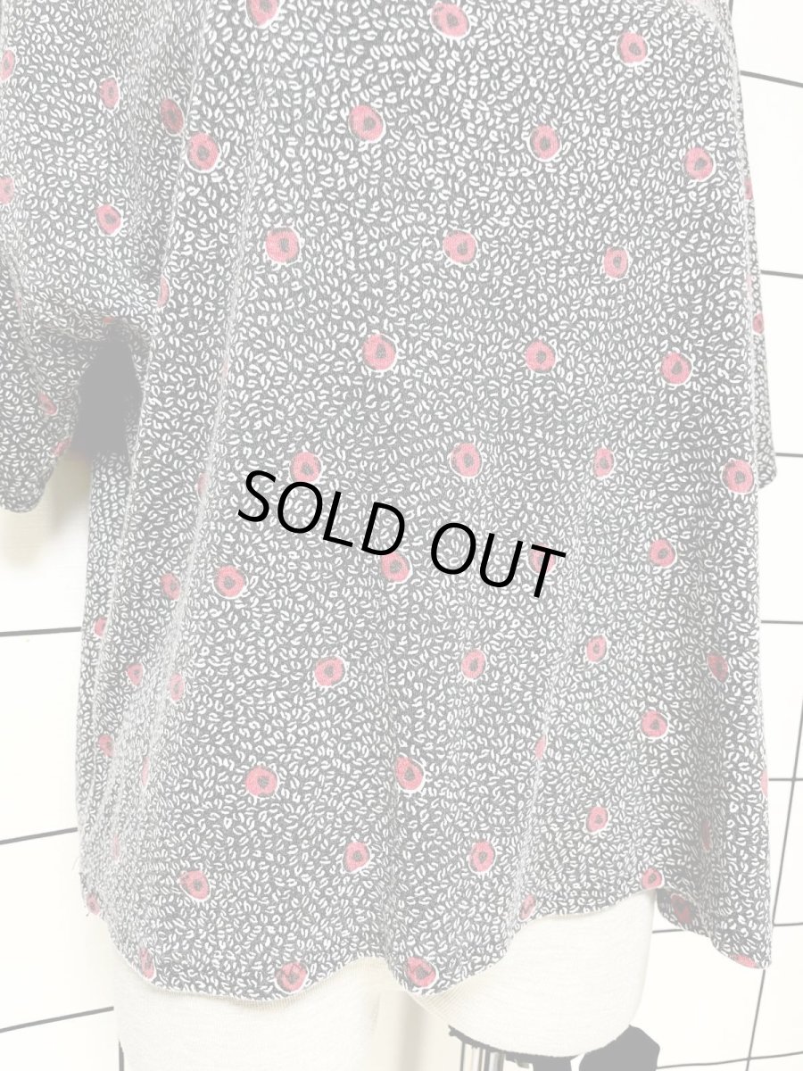 画像7: モノクロ レッド レトロ USA古着 半袖 ヴィンテージTシャツ (7)