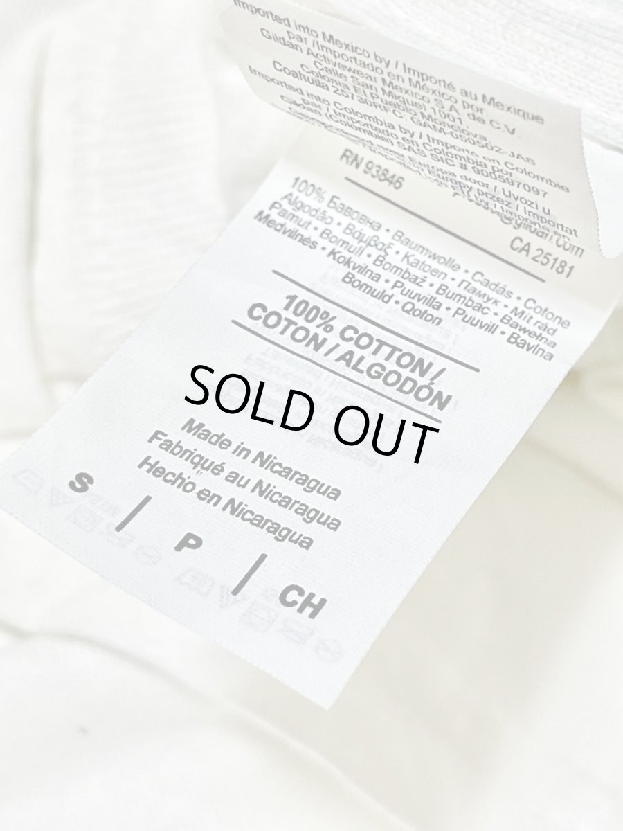 画像13: GILDAN ホワイト レトロ 古着 半袖 ヴィンテージ Tシャツ (13)