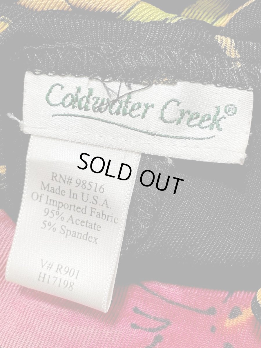 画像15: 花柄 レトロ USA古着 ロング マキシ丈 ヴィンテージワンピース (15)