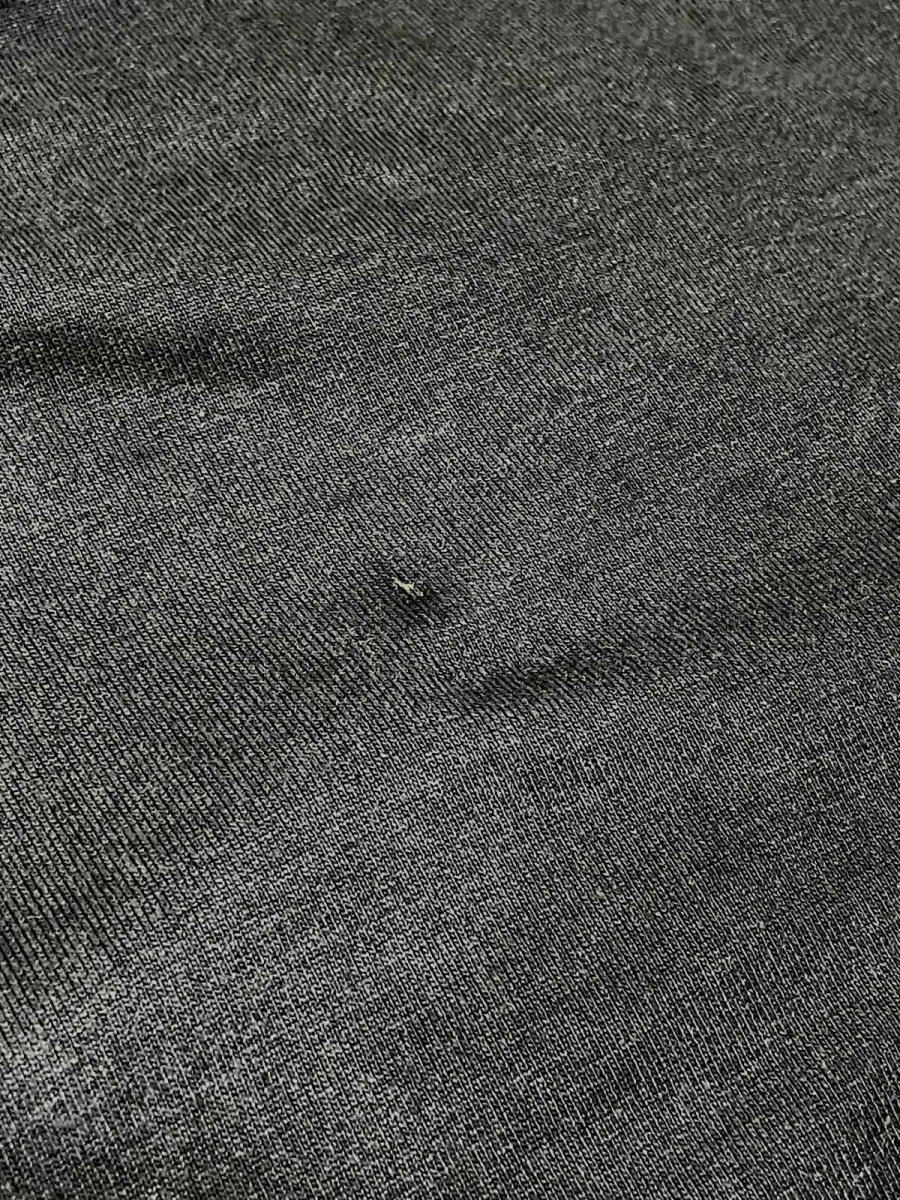 画像15: 刺繡 ブラック レトロ USA古着 半袖 ヴィンテージTシャツ (15)