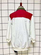 画像2: マルチカラー リブ プルオーバー レトロ USA古着 シャツ ヴィンテージトップス (2)