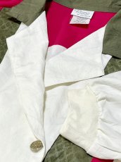 画像8: マルチカラー リブ プルオーバー レトロ USA古着 シャツ ヴィンテージトップス (8)