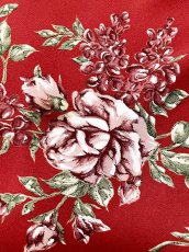 画像11: ティアード 花柄 半袖 レトロ Guatemala 古着 ヴィンテージワンピース (11)