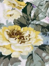 画像9: ショート丈 花柄 レトロ USA古着 シャツ ジャケット ヴィンテージブラウス (9)