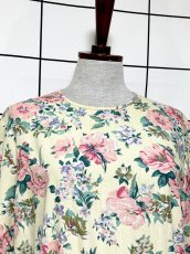 画像6: 花柄 レトロ USA古着 ヴィンテージワンピース (6)