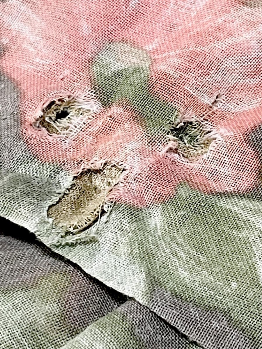 画像16: 花柄 タックデザイン ノースリーブ レトロ USA古着 ヴィンテージワンピース (16)