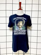 画像1: ブラック レトロ El Salvador 古着 半袖 Tシャツ (1)