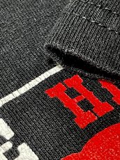 画像9: anvil ブラック レトロ 古着 半袖 Tシャツ (9)
