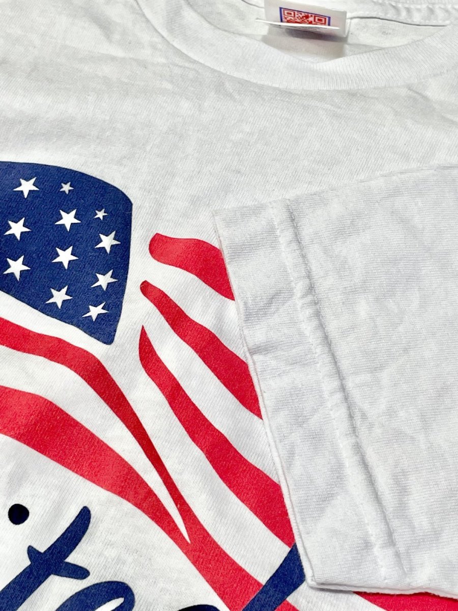 画像9: ホワイト レトロ USA古着 半袖 ヴィンテージ Tシャツ (9)