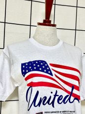 画像5: ホワイト レトロ USA古着 半袖 ヴィンテージ Tシャツ (5)