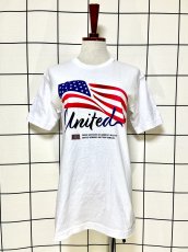 画像1: ホワイト レトロ USA古着 半袖 ヴィンテージ Tシャツ (1)