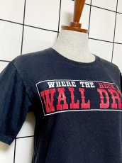 画像6: anvil ブラック レトロ 古着 半袖 Tシャツ (6)
