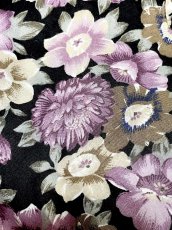 画像13: ティアード 花柄 バックリボン レトロ USA古着 ヴィンテージワンピース (13)