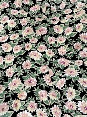 画像10: 花柄 ノーカラー レトロ USA古着 ヴィンテージワンピース (10)