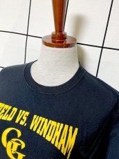 画像4: ブラック プリントロゴ レトロ El Salvador 古着 半袖 Tシャツ (4)