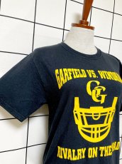 画像6: ブラック プリントロゴ レトロ El Salvador 古着 半袖 Tシャツ (6)