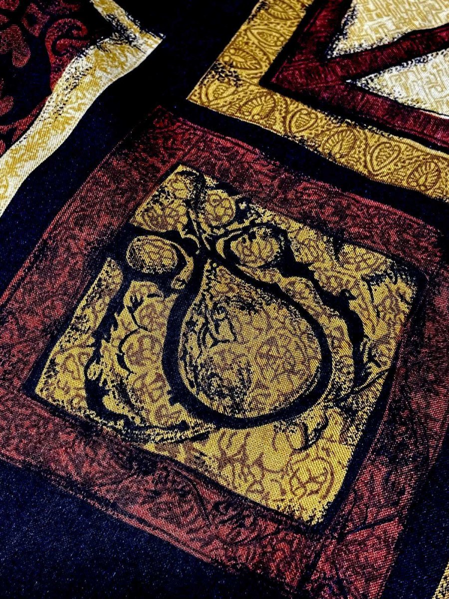 画像11: エスニック柄 レトロ USA古着 半袖 シャツ ヴィンテージブラウス (11)