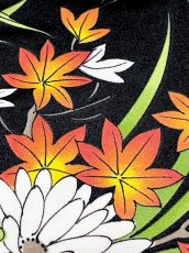 画像16: 70sVintage パーティースタイルにもおすすめ 花柄 ブラック TALON 希少 レトロ USA古着  ヴィンテージオールインワン (16)