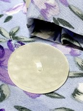 画像13: 花柄 前開き ウエストリボン レトロ USA古着 ヴィンテージワンピース (13)