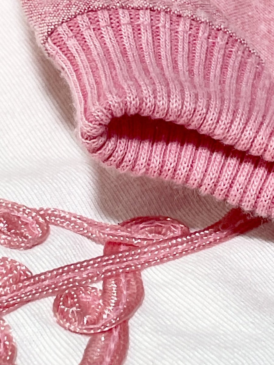 画像10: フロントブレード装飾 ピンク ホワイト レトロ USA古着 シャツ ヴィンテージトップス (10)