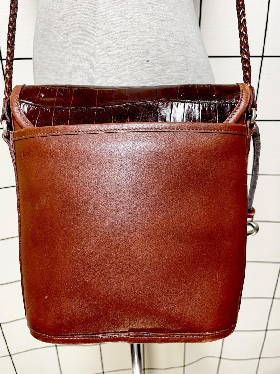 画像4: ブライトン BRIGHTON レディース レトロ古着 ヴィンテージ ショルダーバッグ 鞄 (4)