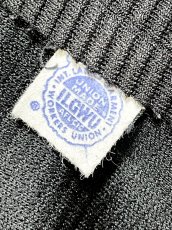 画像11: 斜めストライプ ブラック UNIONMADE レトロ USA古着 ヴィンテージワンピース (11)