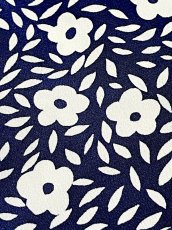 画像11: プリーツ切り替え 花柄 UNIONMADE ウエストゴム レトロ USA古着 ヴィンテージワンピース (11)