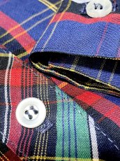 画像9: チェック柄 UNIONMADE シャツ USA古着 レトロ ヴィンテージブラウス (9)