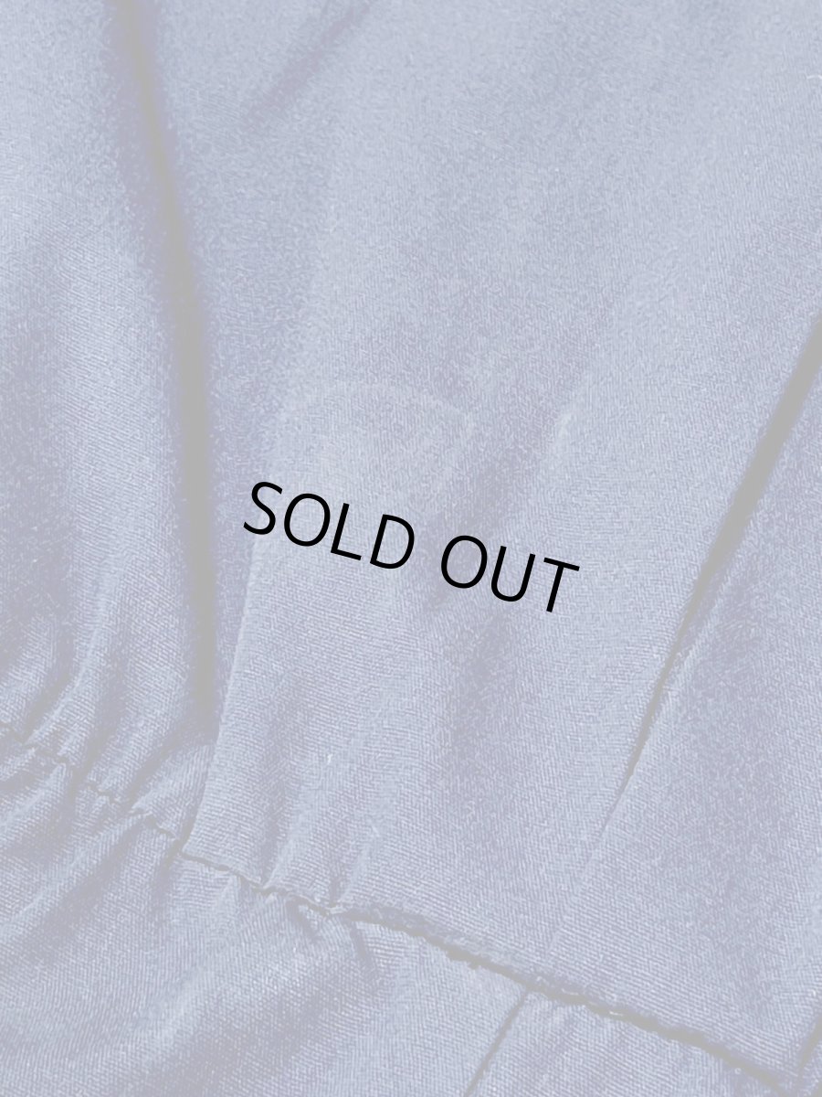 画像14: ネイビー ブレード装飾 ウエストゴム レトロ USA古着 ヴィンテージワンピース (14)