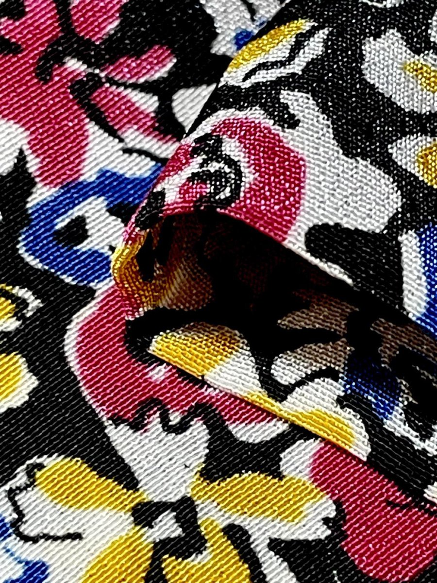 画像10: 花柄 総柄 プルオーバー レトロ USA古着 シャツ ヴィンテージトップス (10)