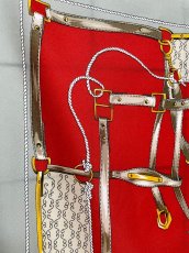 画像2: Italy製 イタリア レトロアンティーク ヴィンテージスカーフ ヨーロッパ (2)