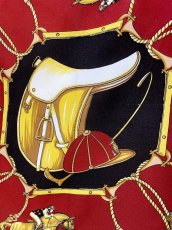 画像6: Italy製 イタリア レトロアンティーク ヴィンテージスカーフ ヨーロッパ (6)