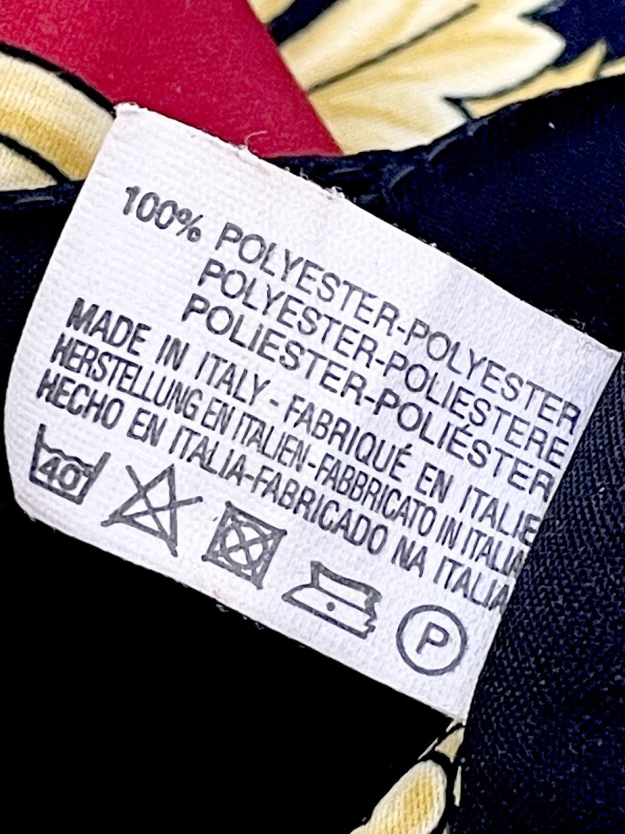 画像9: Italy製 イタリア レトロアンティーク ヴィンテージスカーフ ヨーロッパ (9)