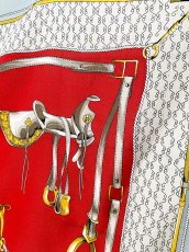 画像5: Italy製 イタリア レトロアンティーク ヴィンテージスカーフ ヨーロッパ (5)