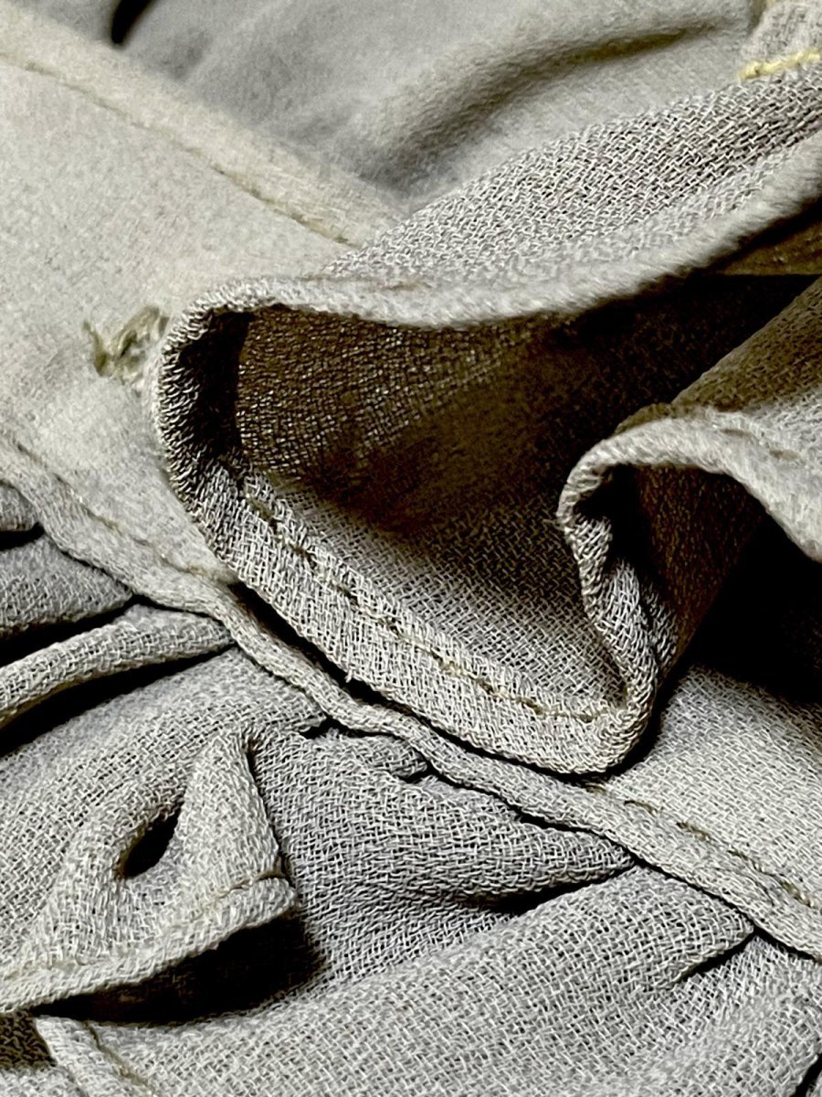 画像10: フリルデザイン シャツ レトロ USA古着 ヴィンテージブラウス (10)