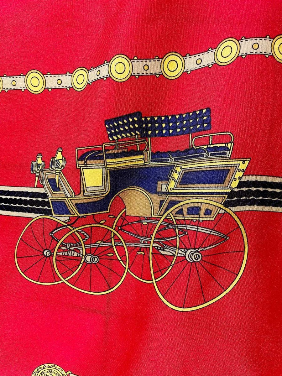 画像5: Italy製 イタリア レトロアンティーク ヴィンテージスカーフ ヨーロッパ (5)