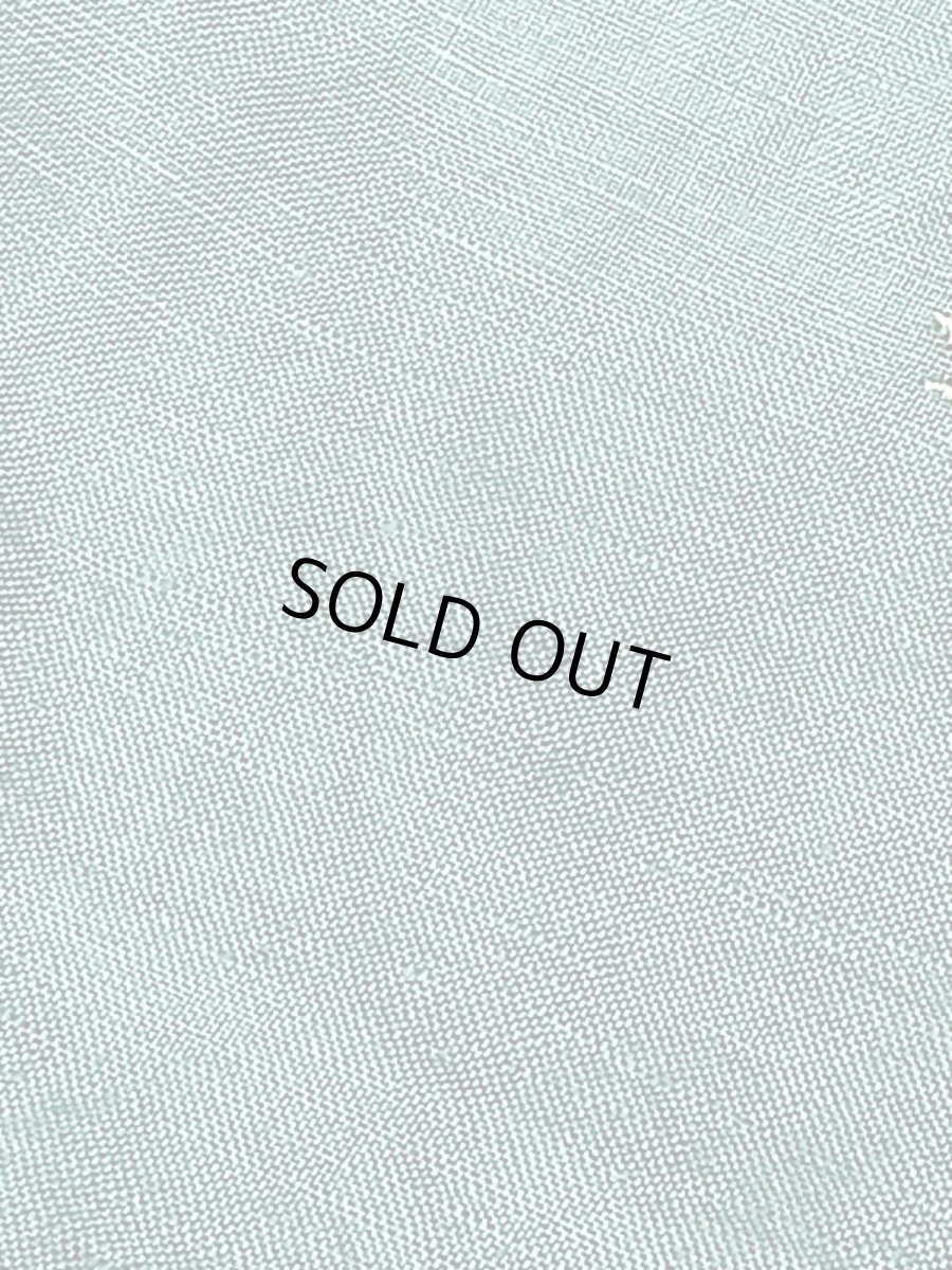 画像17: 花刺繍 前開き 半袖 レトロ USA古着 ヴィンテージワンピース (17)