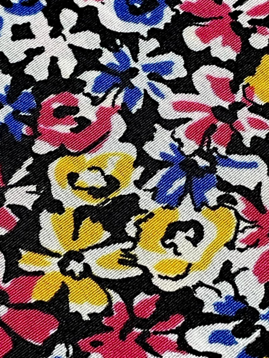 画像9: 花柄 総柄 プルオーバー レトロ USA古着 シャツ ヴィンテージトップス (9)