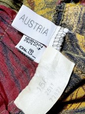 画像12: Austria製 花柄 ウエストゴム レトロ ヨーロッパ古着 ヴィンテージスカート (12)