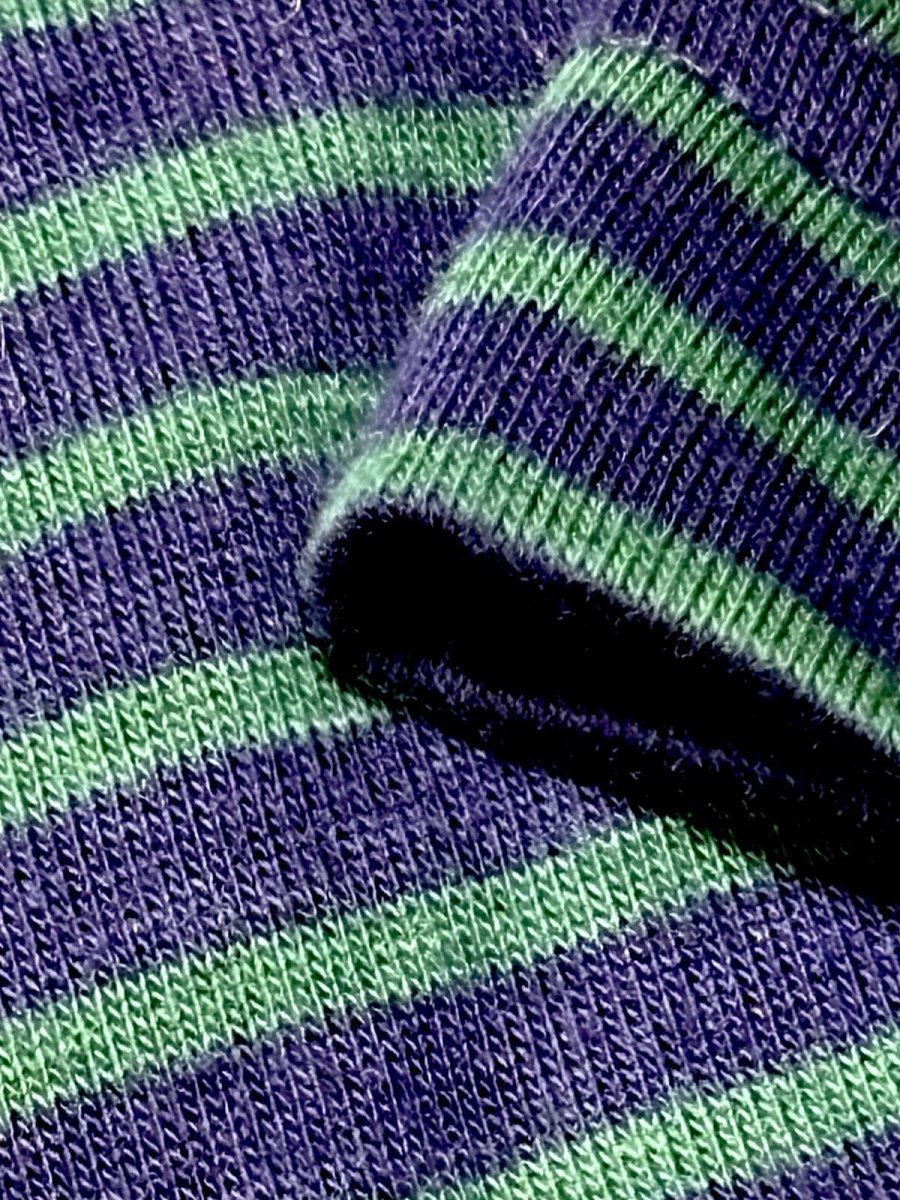 画像11: ボーダー ウエストゴム レトロ USA古着 ヴィンテージワンピース (11)