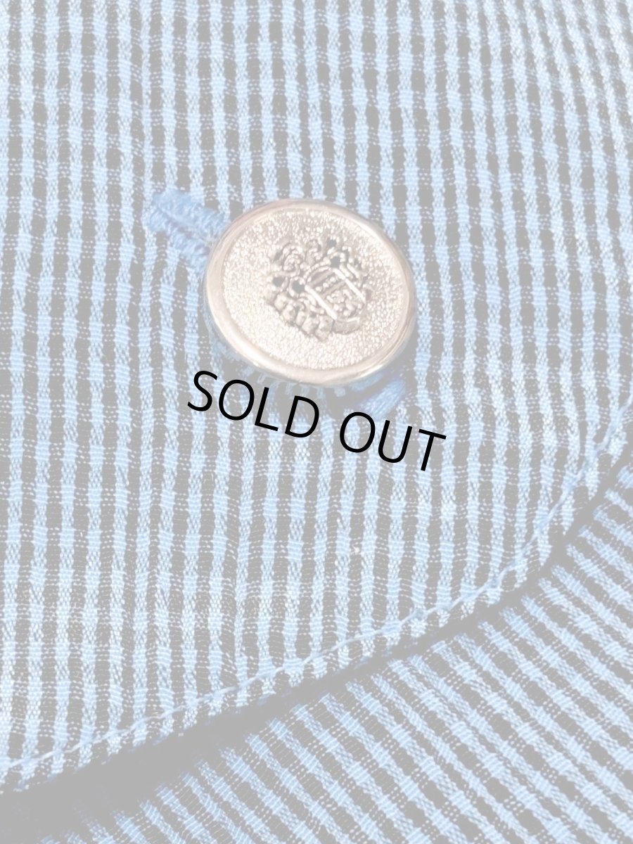 画像8: プリーツ切り替え チェック柄 ウエストゴム レトロ Guatemala 古着 ヴィンテージワンピース (8)