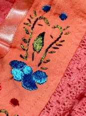 画像10: メキシカン刺繍 レース フォークロア レトロ 古着 メキシコ製 ヴィンテージ刺繍ブラウス (10)