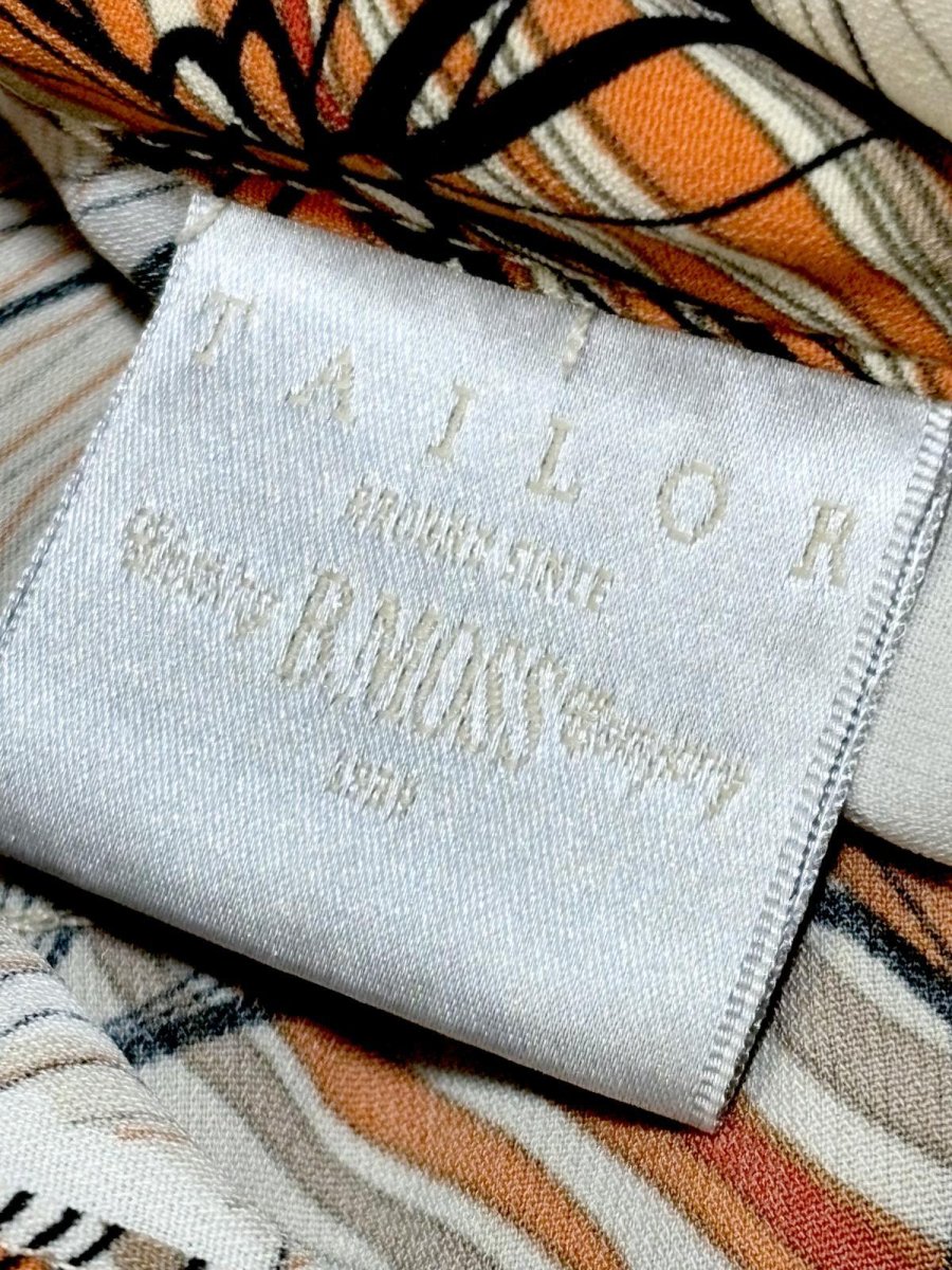 画像11: カナダ製 CANADA 花柄 レトロ 古着 長袖 シャツ ヴィンテージブラウス (11)