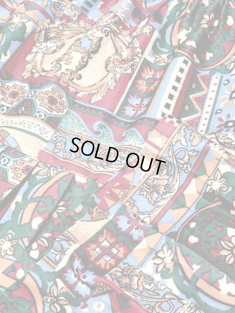 画像7: フランス製 レトロ ヨーロッパ古着 ヴィンテージスカート (7)