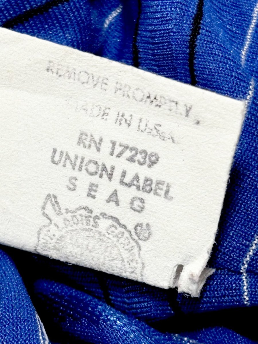 画像13: ストライプ UNIONMADE ウエストゴム レトロ USA古着 ヴィンテージワンピース (13)