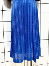 画像9: ストライプ UNIONMADE ウエストゴム レトロ USA古着 ヴィンテージワンピース (9)