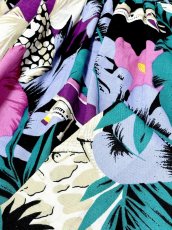 画像8: リゾート柄 花柄 レトロ USA古着 ヴィンテージスカート (8)