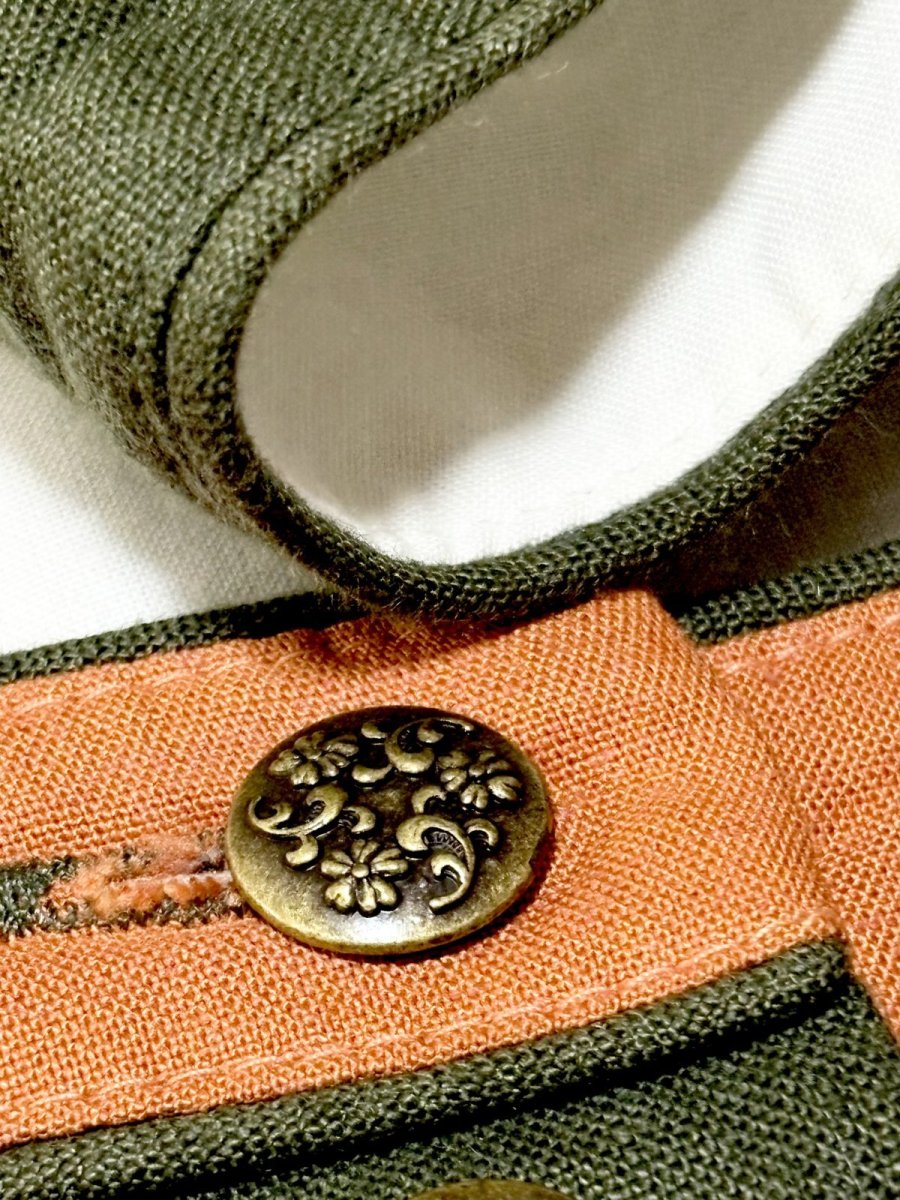 画像17: エプロン付 ディアンドル チロルワンピース ドイツ民族衣装 舞台 演奏会 フォークダンス オクトーバーフェスト  (17)